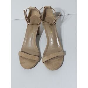 Dream Pairs Faux Suede Strappy Block Heels Size 9
